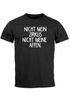 Herren T-Shirt Spruch Nicht mein Zirkus nicht meine Affen Fun-Shirt Moonworks®preview