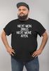 Herren T-Shirt Spruch Nicht mein Zirkus nicht meine Affen Fun-Shirt Moonworks®preview