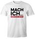 Herren T-Shirt Spüche lustig Arbeit Mach ich...aber nicht jetzt Fun-Shirt Moonworks®preview