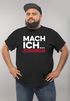 Herren T-Shirt Spüche lustig Arbeit Mach ich...aber nicht jetzt Fun-Shirt Moonworks®preview