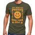 Herren T-Shirt Statement Spruch Stay Positive Good Vibes Only Sonne Smile Sommer Fashion Streetstyle Neverless®preview