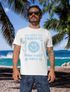 Herren T-Shirt Statement Spruch Stay Positive Good Vibes Only Sonne Smile Sommer Fashion Streetstyle Neverless®preview