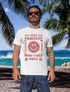 Herren T-Shirt Statement Spruch Stay Positive Good Vibes Only Sonne Smile Sommer Fashion Streetstyle Neverless®preview