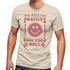 Herren T-Shirt Statement Spruch Stay Positive Good Vibes Only Sonne Smile Sommer Fashion Streetstyle Neverless®preview