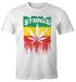 Herren T-Shirt Stoned Weed Gras Marihuana Blatt XXL Fun-Shirt Moonworks®preview