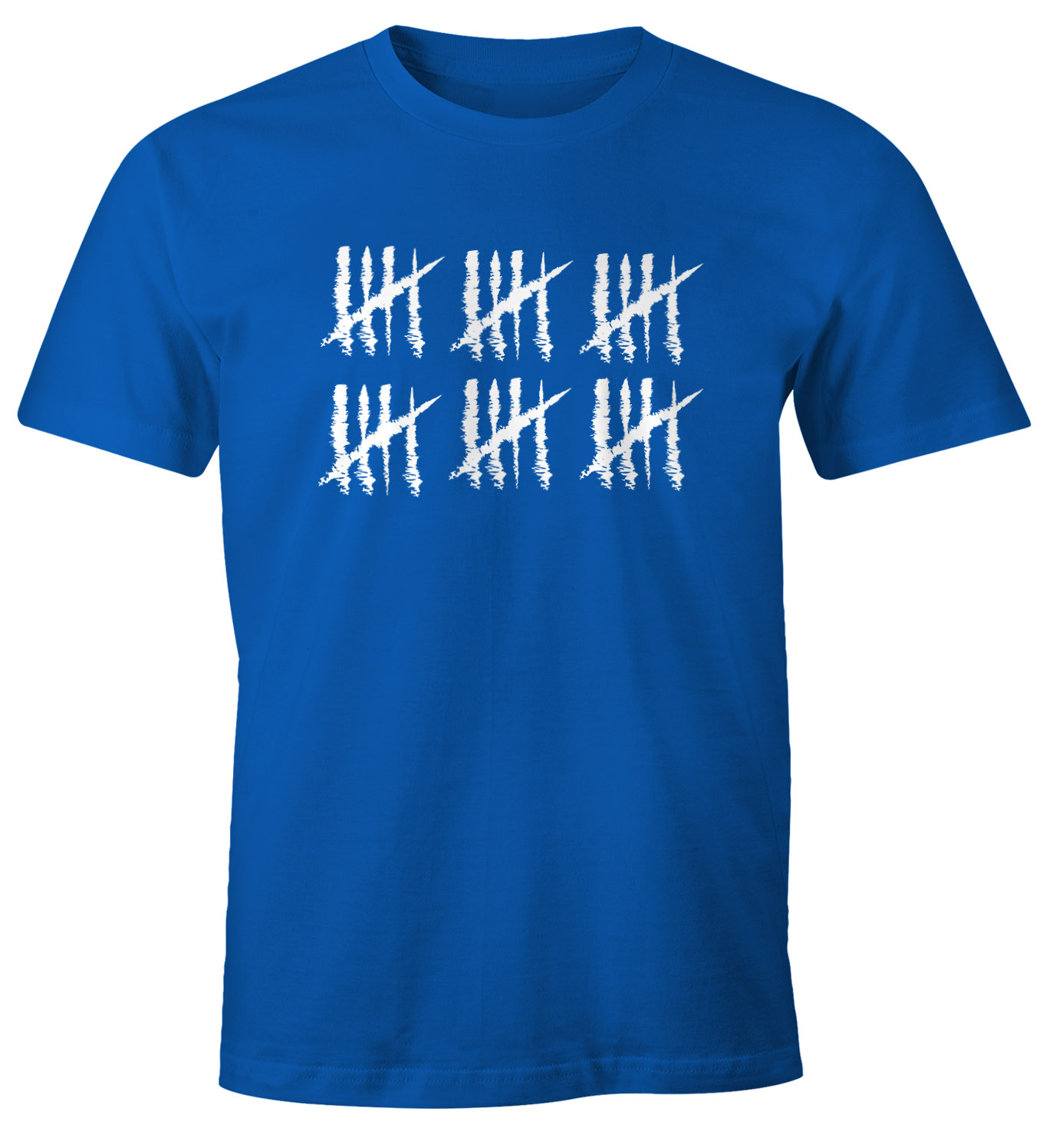 Herren T-Shirt {style_variation_string} Geburtstag Strichliste Striche Jubiläum Jahrgang Geschenk Alter Fun-Shirt Moonworks®