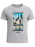 Herren T-Shirt Summer California Holidays Sommer Palmen Foto Print  Aufdruck Schrfitzug Fashion Streetstyle Neverless®preview