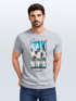 Herren T-Shirt Summer California Holidays Sommer Palmen Foto Print  Aufdruck Schrfitzug Fashion Streetstyle Neverless®preview