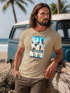 Herren T-Shirt Summer California Holidays Sommer Palmen Foto Print  Aufdruck Schrfitzug Fashion Streetstyle Neverless®preview