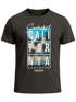 Herren T-Shirt Summer California Holidays Sommer Palmen Foto Print  Aufdruck Schrfitzug Fashion Streetstyle Neverless®preview