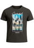 Herren T-Shirt Summer California Holidays Sommer Palmen Foto Print  Aufdruck Schrfitzug Fashion Streetstyle Neverless®preview