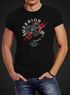 Herren T-Shirt Superior Eagle Since 1976 Adler Print Slim Fit Neverless®preview