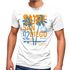 Herren T-Shirt Surf Design San Diego Palmen Beach Strand Sommer Palmen Fashion Streetstyle Neverless®preview