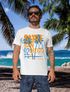 Herren T-Shirt Surf Design San Diego Palmen Beach Strand Sommer Palmen Fashion Streetstyle Neverless®preview