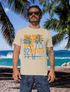 Herren T-Shirt Surf Design San Diego Palmen Beach Strand Sommer Palmen Fashion Streetstyle Neverless®preview