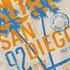 Herren T-Shirt Surf Design San Diego Palmen Beach Strand Sommer Palmen Fashion Streetstyle Neverless®preview