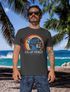 Herren T-Shirt Surf Logo California USA Welle Surfing Style Aufdruck Print Fashion Streetstyle Neverless®preview