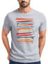 Herren T-Shirt Surfboards South Beach California USA Sommer Surfing Fashion Streetstyle Neverless®preview