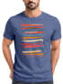 Herren T-Shirt Surfboards South Beach California USA Sommer Surfing Fashion Streetstyle Neverless®preview