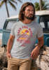 Herren T-Shirt Surfer Spruch Take the Wave Welle Surfing Fashion Streetstyle Sommer Neverless®preview