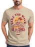 Herren T-Shirt Surfer Spruch Take the Wave Welle Surfing Fashion Streetstyle Sommer Neverless®preview