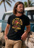 Herren T-Shirt Surfer Spruch Take the Wave Welle Surfing Fashion Streetstyle Sommer Neverless®preview