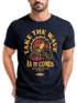 Herren T-Shirt Surfer Spruch Take the Wave Welle Surfing Fashion Streetstyle Sommer Neverless®preview