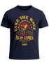 Herren T-Shirt Surfer Spruch Take the Wave Welle Surfing Fashion Streetstyle Sommer Neverless®preview