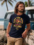 Herren T-Shirt Surfer Spruch Take the Wave Welle Surfing Fashion Streetstyle Sommer Neverless®preview
