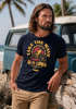Herren T-Shirt Surfer Spruch Take the Wave Welle Surfing Fashion Streetstyle Sommer Neverless®preview