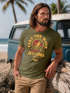 Herren T-Shirt Surfer Spruch Take the Wave Welle Surfing Fashion Streetstyle Sommer Neverless®preview