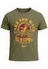 Herren T-Shirt Surfer Spruch Take the Wave Welle Surfing Fashion Streetstyle Sommer Neverless®preview