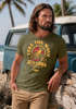 Herren T-Shirt Surfer Spruch Take the Wave Welle Surfing Fashion Streetstyle Sommer Neverless®preview