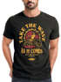 Herren T-Shirt Surfer Spruch Take the Wave Welle Surfing Fashion Streetstyle Sommer Neverless®preview