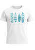 Herren T-Shirt Surfing Fashion Aufdruck Long Beach Surfboard Sommer Strand Streetstyle Neverless®preview