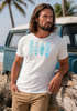 Herren T-Shirt Surfing Fashion Aufdruck Long Beach Surfboard Sommer Strand Streetstyle Neverless®preview