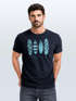 Herren T-Shirt Surfing Fashion Aufdruck Long Beach Surfboard Sommer Strand Streetstyle Neverless®preview
