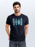 Herren T-Shirt Surfing Fashion Aufdruck Long Beach Surfboard Sommer Strand Streetstyle Neverless®preview