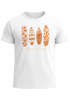 Herren T-Shirt Surfing Fashion Aufdruck Long Beach Surfboard Sommer Strand Streetstyle Neverless®preview
