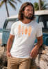 Herren T-Shirt Surfing Fashion Aufdruck Long Beach Surfboard Sommer Strand Streetstyle Neverless®preview