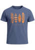 Herren T-Shirt Surfing Fashion Aufdruck Long Beach Surfboard Sommer Strand Streetstyle Neverless®preview