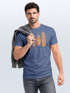 Herren T-Shirt Surfing Fashion Aufdruck Long Beach Surfboard Sommer Strand Streetstyle Neverless®preview
