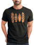 Herren T-Shirt Surfing Fashion Aufdruck Long Beach Surfboard Sommer Strand Streetstyle Neverless®preview