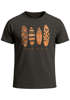 Herren T-Shirt Surfing Fashion Aufdruck Long Beach Surfboard Sommer Strand Streetstyle Neverless®preview