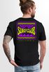 Herren T-Shirt Surfing Surfclub California Retro Motiv Backprint Sommer Streetstyle Neverless®preview
