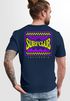 Herren T-Shirt Surfing Surfclub California Retro Motiv Backprint Sommer Streetstyle Neverless®preview