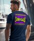 Herren T-Shirt Surfing Surfclub California Retro Motiv Backprint Sommer Streetstyle Neverless®preview