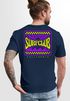 Herren T-Shirt Surfing Surfclub California Retro Motiv Backprint Sommer Streetstyle Neverless®preview
