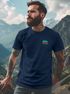 Herren T-Shirt Surfing Surfclub California Retro Motiv Backprint Sommer Streetstyle Neverless®preview