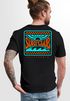 Herren T-Shirt Surfing Surfclub California Retro Motiv Backprint Sommer Streetstyle Neverless®preview